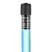 Lampe submersible bactéricide UV en verre, écologique, pour bassin à poissons, aquarium, désinfection, purificateur d'algues, eau, 220v, salon, chambre