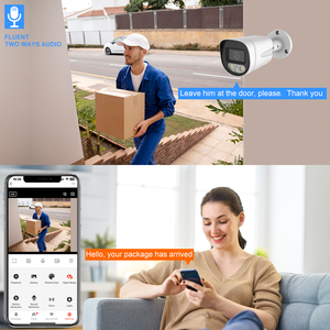 <span class=keywords><strong>Kit</strong></span> NVR POE 4 canaux 4MP 8MP, caméra IP intelligente H.265 AI, audio bidirectionnel, vision nocturne, système de caméra de sécurité CCTV pour la maison et les entreprises - Product Image 5