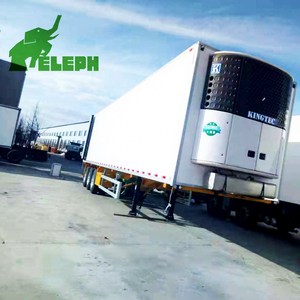 Remolques Refrigerados de <span class=keywords><strong>3</strong></span> <span class=keywords><strong>Ejes</strong></span> y 40 Toneladas, Remolque para Transporte de Alimentos Fríos, Nuevo o Usado en Venta - Product Image 1