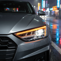 Ensemble de phares LED à matrice complète pour Audi A4 B9 2016 2017 2018 2019 avec DRL, clignotants dynamiques, remplacement direct OEM