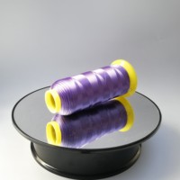 %100 Polyester Filament Nakış İpliği 108D/2 Yüksek Dayanıklılık Makine Nakışı ve Tığ İşi Dikişi için - AUDIS Marka Mor