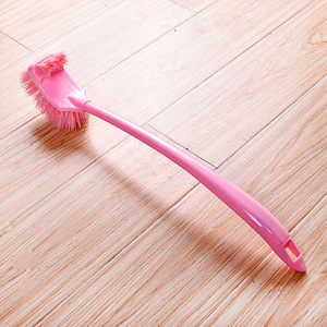 Toilet <b>Brush</b> With Soft Bristles <b>Long</b> <b>Handle</b> Blue For Bathroom Cleaning - Product Image 4