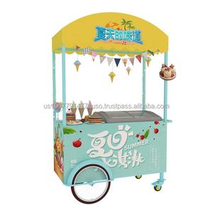 Stand de marché, événement, chariot à glaces, table de promotion, stand d'exposition, présentoir, stand d'exposition - Product Image 1