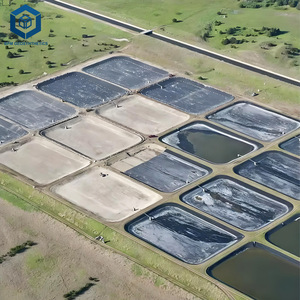 Revestimiento de estanque de piscicultura Geomembrana resistente a los rayos UV Geomembrana HDPE Hojas de Geomembrana - Product Image 2
