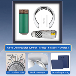 Juego de regalo de jubilación conmemorativo para mujer, que incluye regalos de Navidad, taza de cumpleaños, tapa, frasco, paraguas de masaje, compañero de trabajo que se va - Product Image 2