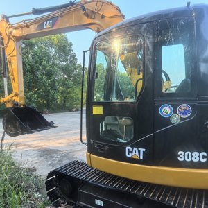 Miniexcavadora CAT 308C de Segunda Mano, 8 Toneladas, Fabricada en Japón, Maquinaria Hidráulica con Motor Caterpillar, Equipo de Construcción Compacto - Product Image 2