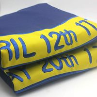 Prix usine Nylon Polyester drapeau d'état de Caroline du Nord 3x5 pieds brodé étanche Durable plus longue durée USA drapeaux extérieurs