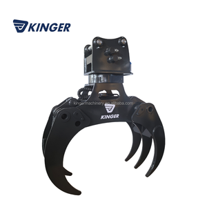 KINGER 360 °   <span class=keywords><strong>Grappin</strong></span> hydraulique rotatif pour bois, <span class=keywords><strong>grappin</strong></span> <span class=keywords><strong>forestier</strong></span> - Product Image 1