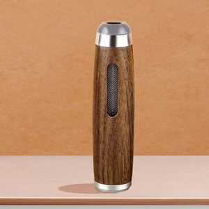 Custom Novelty Mini Car Ashtray Walnut Portable Handheld Does Not Drop Ash <b>Tray</b> Cigarette Personal Smoke Free Car Ashtray - Product Image 4