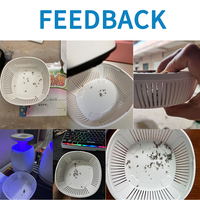 Piège à moustiques UV d'intérieur, lampe anti-insectes électronique, destructeur de moustiques