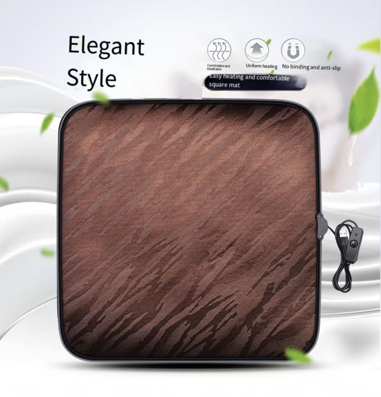 Tapis carré de café élégant USB - 5V/2A