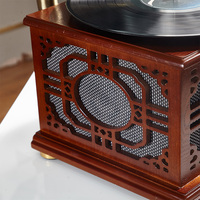 Lanceurs de platine en vinyle, 12 pouces, meilleure qualité, moderne, plateau tournant, boîte en bois, Gramophone