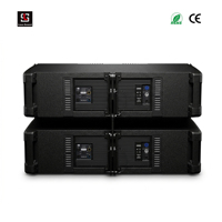 Système de sonorisation professionnel HDL50 Active Stage Speaker, double enceinte colonne 12 pouces, amplificateur classe D.