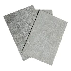 4mm olmayan asbest fiber çimento fasya kurulu toptan dış duvar çimentosu kurulu düşük fiyat tedarikçiler