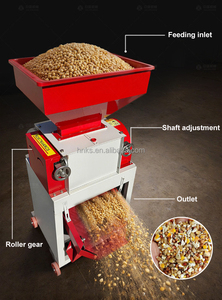 Machine à broyer le maïs à double rouleau, machine à briser les grains de <span class=keywords><strong>malt</strong></span> de maïs - Product Image 5