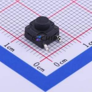 TS-FS66T-C-D Tactile Switch SMD-4P,6x6mm Switch Single Pole Single Throw Round Button 2.6N Vertical Mount - Product Image 1
