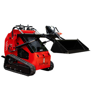 HTS382T 380kg Load Mini Skid Steer Earth-moving Machinery With Trencher Stump - Product Image 3