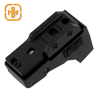 Lunette de visée Focuhunter tactique antichoc et étanche avec grande fenêtre de visée 1x29mm en alliage d'aluminium HD multi-réticules haute puissance à point rouge