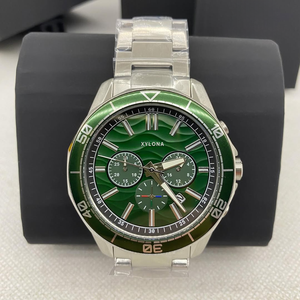 <span class=keywords><strong>Reloj</strong></span> analógico de cuarzo con pantalla de alta calidad para hombre, <span class=keywords><strong>reloj</strong></span> de acero inoxidable con estilo de buceo - Product Image 1