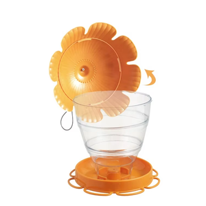 Mangeoire décorative étanche pour oiseaux sauvages suspendue et résistante aux écureuils Mangeoire à oiseaux pliable en plastique pour l'extérieur - Product Image 6