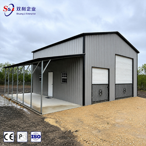 Abri <span class=keywords><strong>de</strong></span> <span class=keywords><strong>voiture</strong></span> économique en structure métallique préfabriquée, petit abri <span class=keywords><strong>de</strong></span> stockage avec construction soudée - Product Image 1