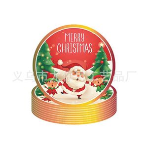 Juego de Vajilla para Fiesta de Navidad, 60-80 Piezas, Platos, Vasos y Servilletas de Papel, Decoración con Temática Navideña - Product Image 3
