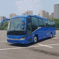 Vente en gros d'usine de bus touristiques, 24 à 52 places, 190 kW, 240 kW, batterie au lithium-acide, sièges de bus de luxe, vente de bus touristiques