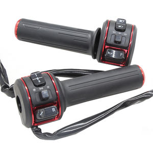 <span class=keywords><strong>Frein</strong></span> à disque double pour vélo électrique, accélérateur à poignée <span class=keywords><strong>de</strong></span> rotation gauche et droite, interrupteur combiné marche arrière, 3 vitesses, lumière, P BUTT - Product Image 2