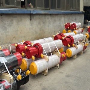 Cylindre hydraulique à montage frontal à 4 étages pour camion à benne basculante, capacité de levage de 20 à 50 tonnes, installation facile - Product Image 2