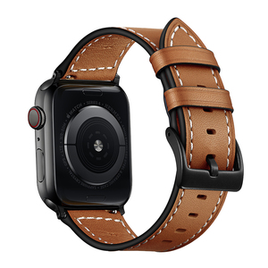 Cintura bracciale classico di lusso per orologio <span class=keywords><strong>Apple</strong></span> 42mm 38mm cinturino in vera pelle per cinturino IWatch 44mm 40mm - Product Image 5