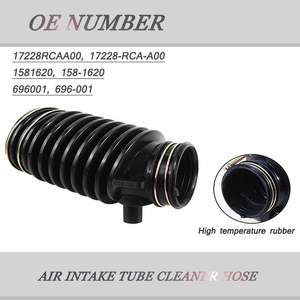 17228RCAA00ท่อไอดีทำความสะอาดอากาศ <span class=keywords><strong>bute</strong></span> w/ Clamps เหมาะกับ2003-2007 Honda Accord V6 3.0L 2004-2006 Acura TL V6 3.2L n/a - Product Image 3