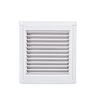 Ventilateur Extracteur d'Air Mural 220V en Plastique de 4 5 6 Pouces, Ventilateur de Conduit en Ligne à Flux Axial