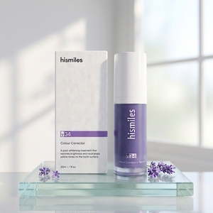Mousse dentifrice blanchissante violette à base de plantes pour adultes <span class=keywords><strong>Hismile</strong></span> V34 – Nettoyage buccal et blanchiment des dents - Product Image 1