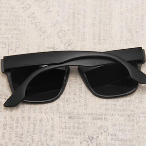 Nouvelles lunettes de soleil polarisées surdimensionnées pour hommes, style transfrontalier, monture carrée, protection UV400, style conduite, monture PC noire, verres TAC - Product Image 3