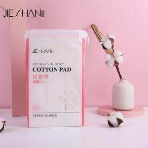 Sekali pakai kapas Viscose 3 lapisan 6x5cm efek ganda cat kuku penghapusan bantalan wajah baru bebas serat kosmetik bantalan penghapus Makeup - Product Image 1