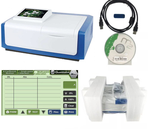 Espectrofotómetro UV-VIS de Doble Haz BonninTech High L7/L9, Portátil para Uso en Laboratorio, Rango de Longitud de Onda de 190-1100nm, ISO/CE - Product Image 2