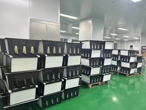 Filtros de Bolsillo Estándar Europeos F5, Filtro de Aire en Bolsa, Ventilación, Marco de Aleación de Aluminio, Eficiencia Media, 5m, Uso en Cuartos Limpios - Product Image 2