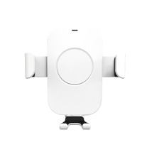 Support de téléphone de voiture à gravité 15W avec chargeur sans fil double entrée pour grille d'aération, réglable à 360 degrés, pour une charge rapide sans fil