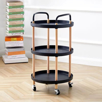Carrito de cocina con diseño de moda, carrito de almacenamiento de frutas y verduras, carrito utilitario de 4 niveles, estante de almacenamiento rodante con isla de cocina