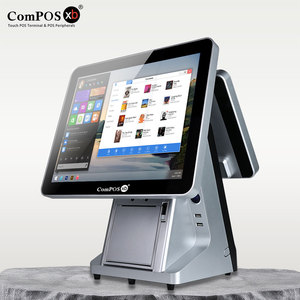 Sistema POS ComPOSxb con Schermo Touch da 15 Pollici e Stampante Integrata da 58MM, Registratore di Cassa Touch All-<span class=keywords><strong>in</strong></span>-One per Terminali Desktop - Product Image 1