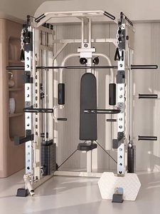 Umet Nhà cung cấp nhà máy nhà phòng tập thể dục thiết bị 140kg trọng lượng Stack Squat Giá Cáp điện chéo phòng tập thể dục <span class=keywords><strong>Smith</strong></span> máy - Product Image 4