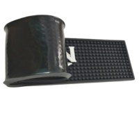 Tapete de Bar de Silicona/PVC Suave y Sostenible de Estilo Moderno - Color/Tamaño Personalizable, Certificado CE, con Logotipo del Cliente