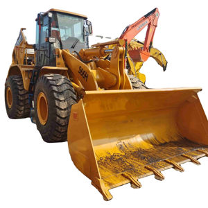 Cargadora de Ruedas Delantera Usada Caterpillar 966H, Modelo 2016, Carga Nominal de 45 Toneladas, Original de Japón, en Venta - Product Image 1