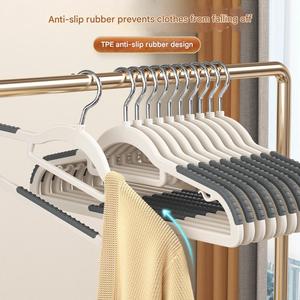 Cintres antidérapants en velours <span class=keywords><strong>pour</strong></span> costumes Cintres peu encombrants avec <span class=keywords><strong>barre</strong></span> d'attache Cintres robustes - Product Image 2