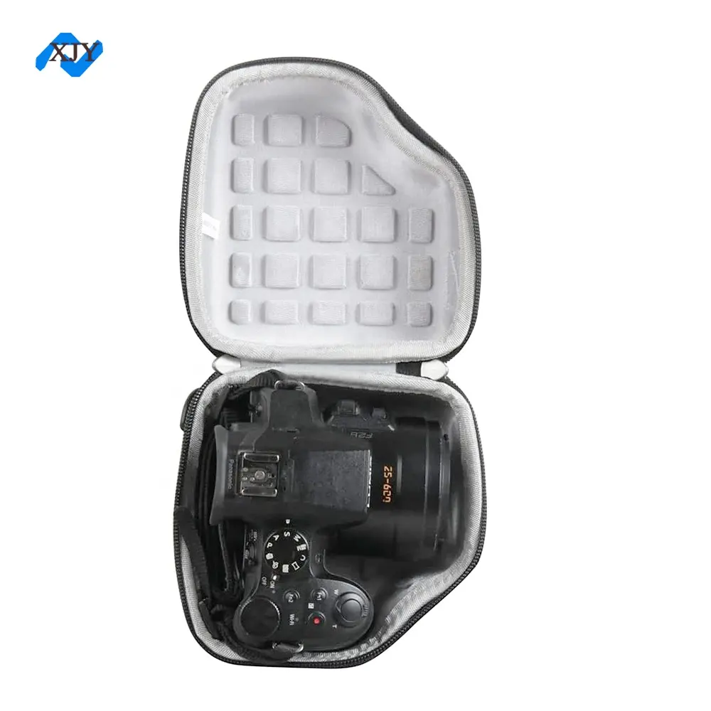 حقيبة حافظة لعدة كاميرا EVA مقاومة للصدمات والماء تصلح للكاميرا الرقمية Lumix Fz300 Zoom الطويل