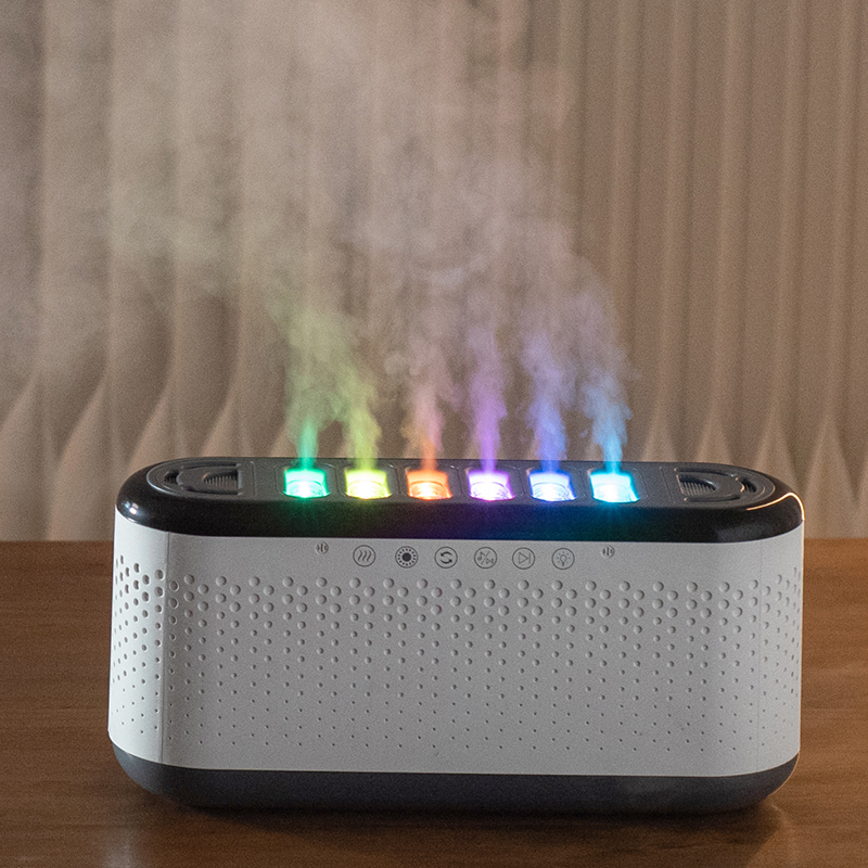 Smart Humidifiers With Color Changing Light Wireless Remote Control Music Aroma Diffuser Bedroom Humidifier