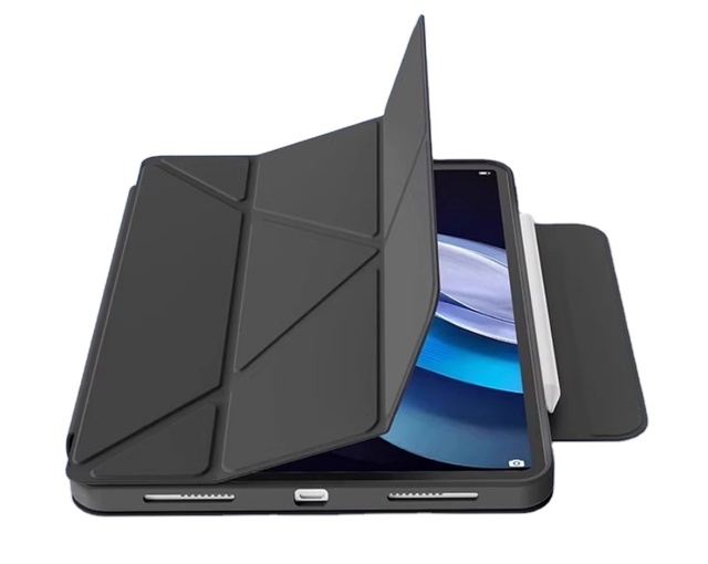 SUNNYCASE Y-Fold PU Leather TPU Case iPad A16 11th Gen 11-Inch 10th/10.9-Inch Multi-Angle Stand Pencil Slot Lightweight
