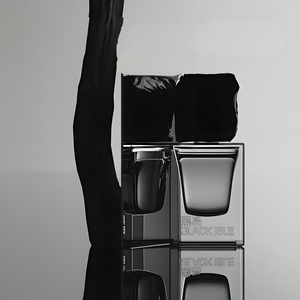 Flacone di Profumo in Vetro Trasparente Quadrato di Lusso da 50ml con Tappo in Pietra Naturale, Vendita all'Ingrosso Diretta dalla Fabbrica - Product Image 2