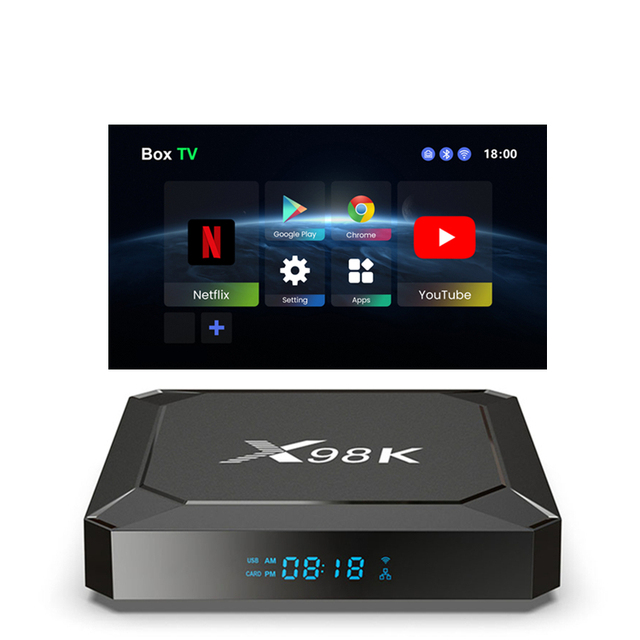 2023 Tv Box Android 13 X98K 8K RK3528 Dual Wifi 6 Remote Control Quad Core 4k 4GB 32GB X98 Smart Tv Android Box Set-Top Box