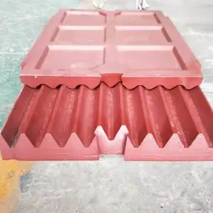 Portable Movable And Fixed Jaw Plate Price Of PE500x750 Jaw Crusher Wear Spare Swing Jaw Plate For Sale